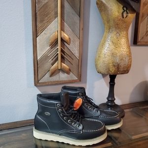 Men's Lugz Slip Resistant Black Boots NWT